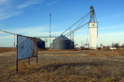 Kit Carson, CO grain elevators.