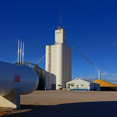 Idalia, CO grain elevator.