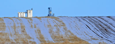 Arriba, CO grain elevators.