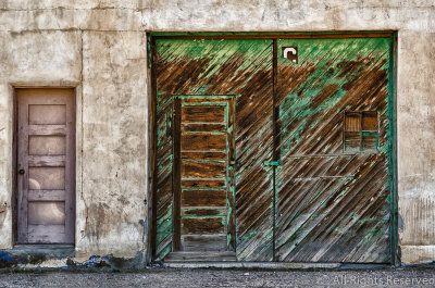 Behind the Old Green Door