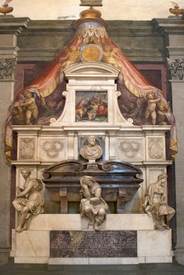 Florence, Santa Croce - Tomb of Michelangelo