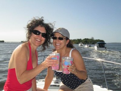 Jean and Rosie enjoying the ride