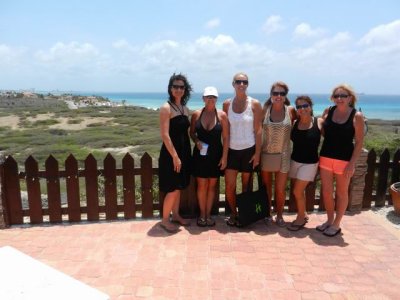 The girls in Aruba