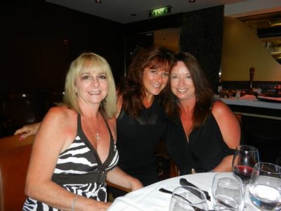 Cathy, Rosie and Mary at Rustys 50 Dinner