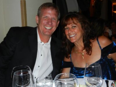 Jeff and Rosie on the ship