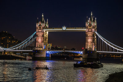 London Bridge at dusk