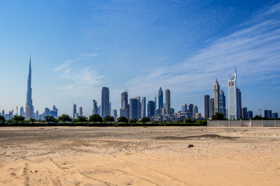 The Dubai skyline