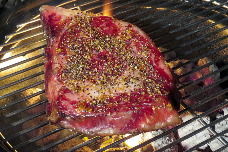 12/29/2012  Grilled rib eye steak