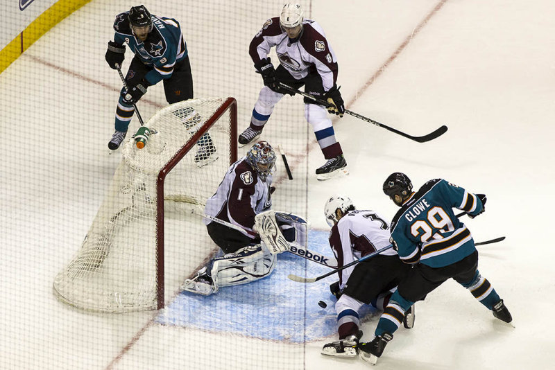 Colorado Avalanche vs. San Jose Sharks - January 26, 2013