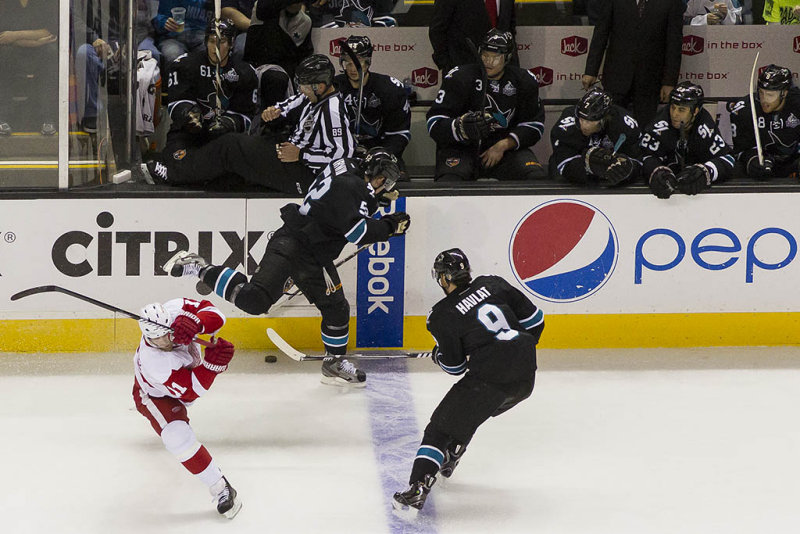 Daniel Cleary and Matt Irwin collide at the blue line BH2D3639.jpg