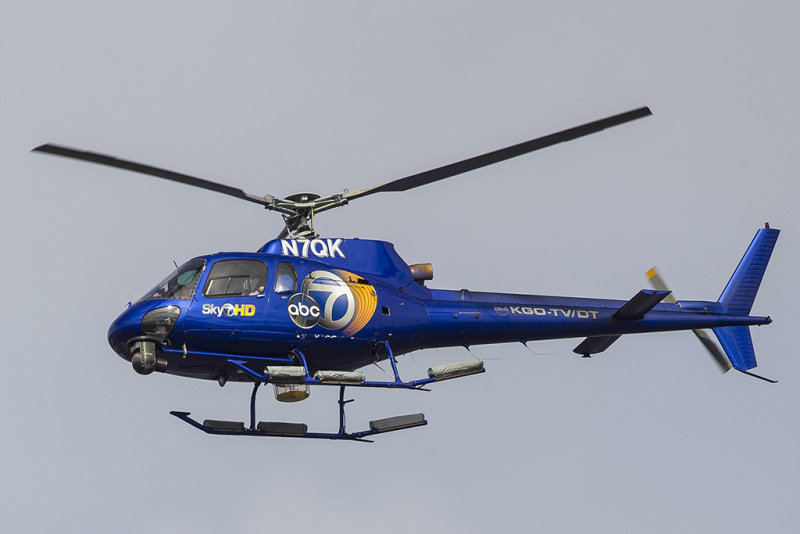 3/27/2013  KGO TV Sky 7 HD Eurocopter AS 350 BA N7QK