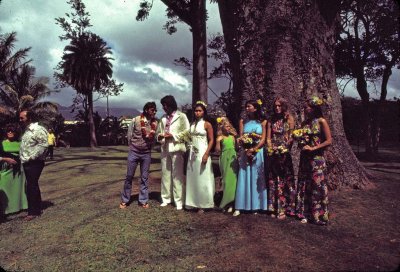 Ericas wedding March 1973
