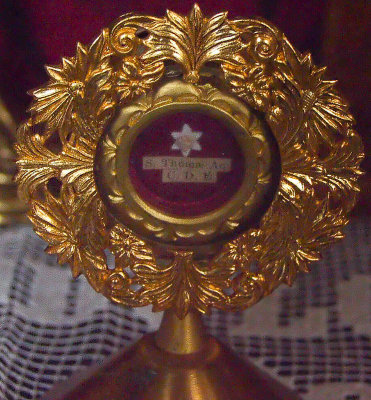 Relic of St Thomas Aquines from St John Cantius Roman Catholic Church Chicago Il.jpg
