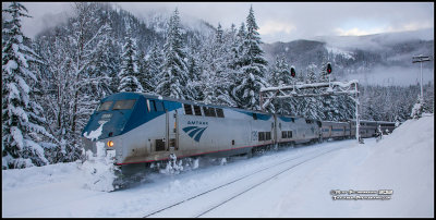 Amtrak #7 East Berne