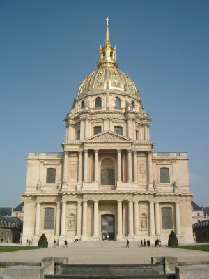 Outside of L'Hotel des Invalides