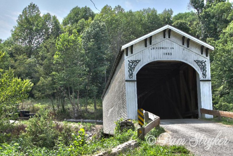 Covered Bridge in Indiana 100
