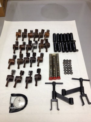 Porsche 911 RSR Forged Rocker, Lash Caps, Nitrated Shafts & Tools - Photo 1