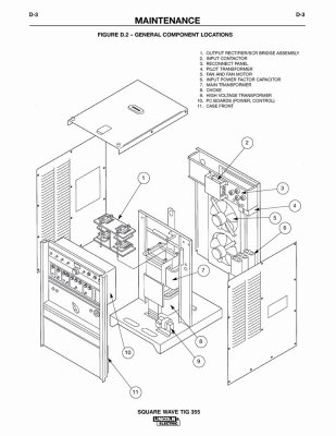 User Manual - Lincoln Square Wave Tig 355 - Page 39