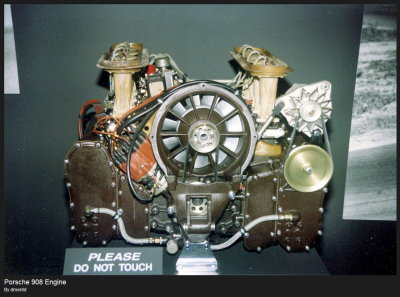 Porsche 908 Engine, Floor Sample, Collier Museum - Photo 1