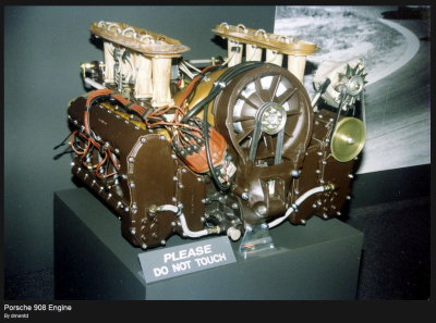Porsche 908 Engine, Floor Sample, Collier Museum - Photo 2