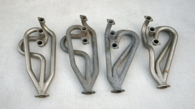 914-6 GT Factory Headers - NOS vs. Used Comparison