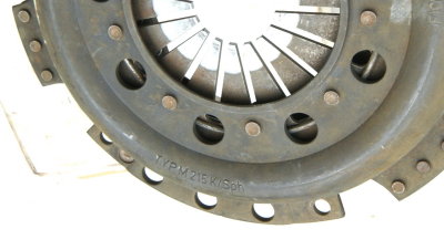 215mm F&S 906 Carrera Alloy Racing Pressure Plate - Photo 4
