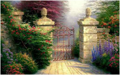Open Gate (stock image - no copyright)