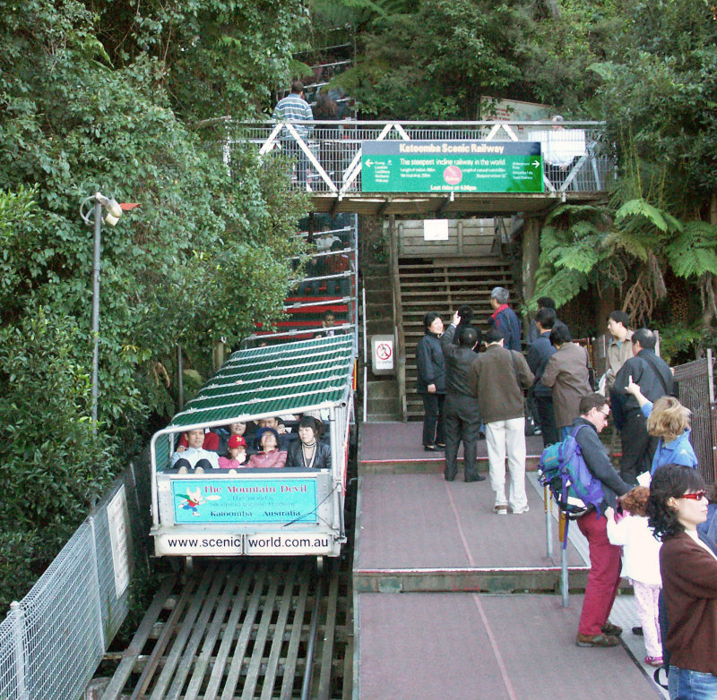Scenic Railway  lower terminus