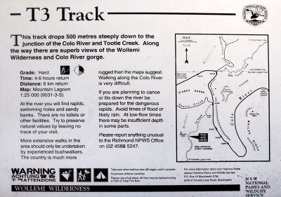 T3 Track Sign