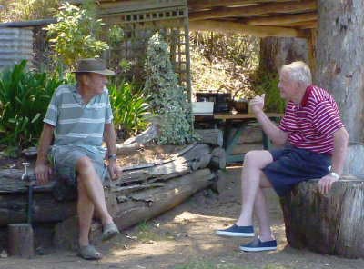 Stop for talk, tea and scones
