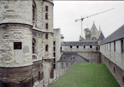 A courtyard at Vincennes