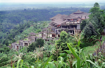 Never-finished resort hotel