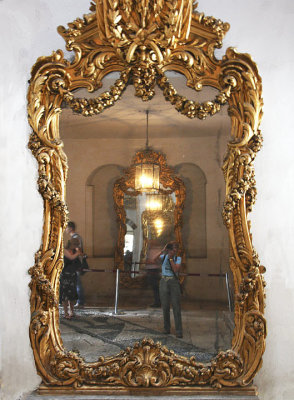 Carolyn taking picrure in a Topkapi  Harem  mirror.jpg