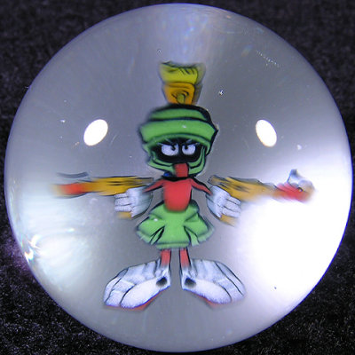 Marvin the Glowing Martian Size: 0.97 Price: SOLD
