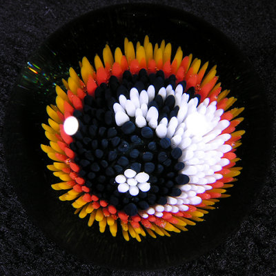 Yin-Yang Explosion  size: 1.54  Price: SOLD
