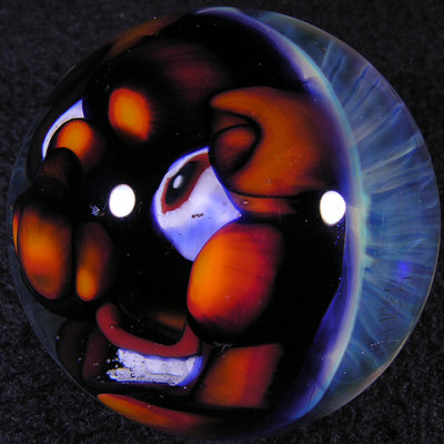 DWreck's face is REALLYnicely done in this one, and fills out his half of the marble.
