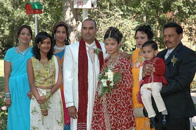 Groom's family