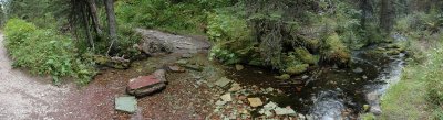 STREAM ST-MARY FALL GLACIER N.P