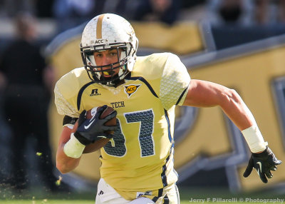 Georgia Tech RB Laskey in the open field