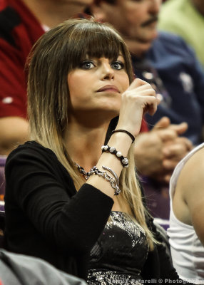 Arizona Fan watches the team play at Clemson