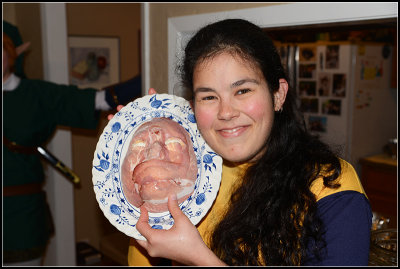 Diana's Cheese Face