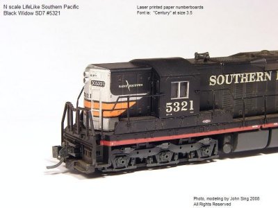 SD7 ak LifeLike N Southern Pacfic Black Widow 5321 DSC03170.JPG