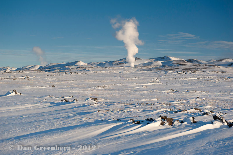 Snow, Lava and Steam