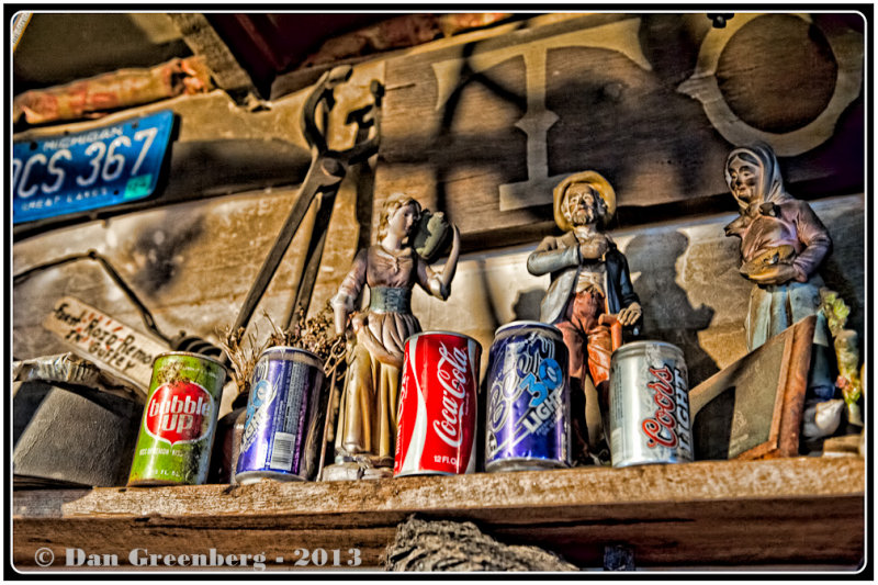 Aluminum Cans and Figurines
