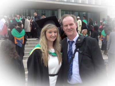 Daughter and Proud Dad