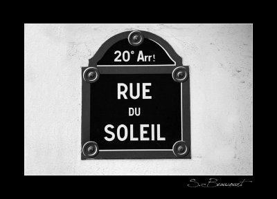 Rue du Soleil