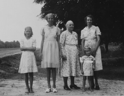 Jean Dodd, Cornelia Dodd, Georgia Cunningham,  Lorena P. Dodd, Marvella D. Garris