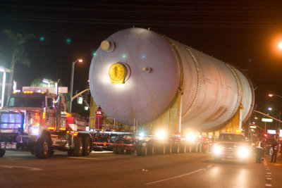 Chevron Mammoet Coke Drum Move
