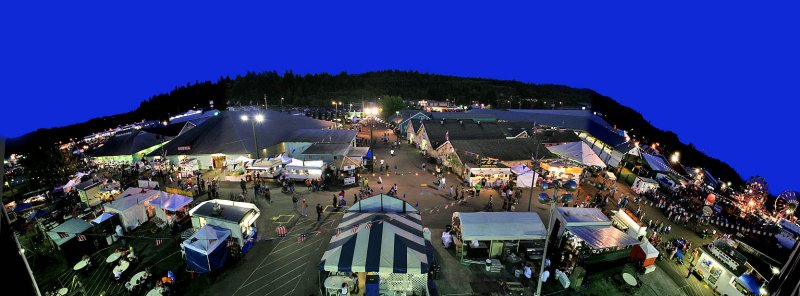 Above the midway