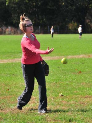 Beth Opens On The Mound
